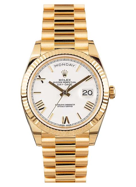 rolex presidential 40mm used|pre owned rolex president 40mm.